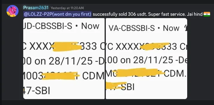 Transaction screenshot